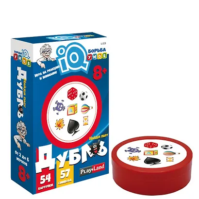 Настольная игра «Дубль», 54 карточки, Play Land - фото 2