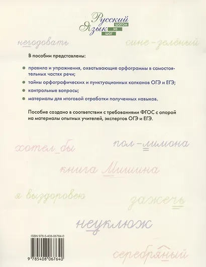 Морфология. Окончания и суффиксы самостоятельных частей речи. 5–6 классы. Рабочая тетрадь - фото 2