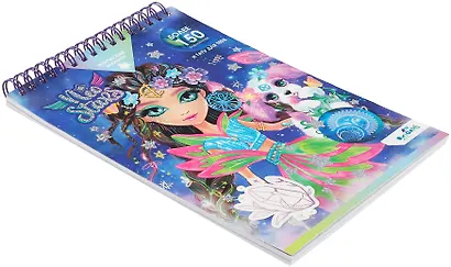 Блокнот для творчества с наклейками и переводными тату "Neo Stars. Терра" А5 - фото 2