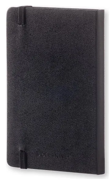 Книга для записей А5, 120 листов в точку "Classic Large", черная, жесткая обложка, резинка, Moleskine - фото 7