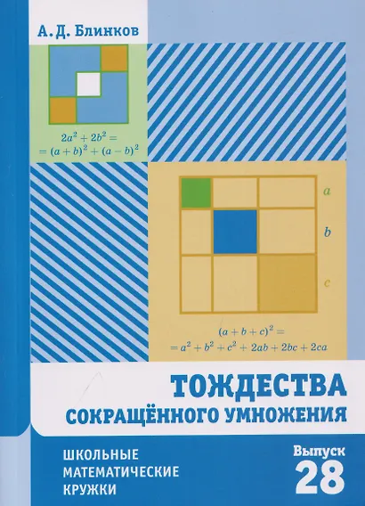 Тождества сокращённого умножения. Выпуск 28 - фото 1