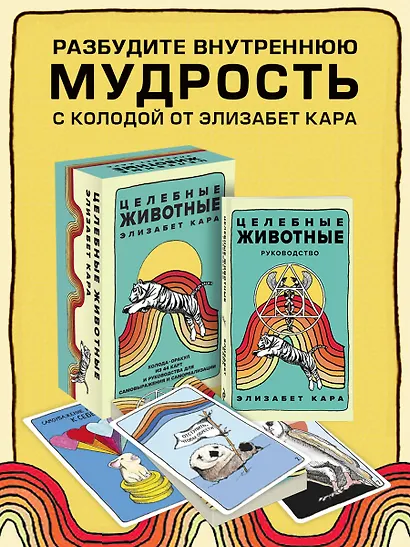 Целебные животные. Колода-оракул из 44 карт и руководства для самовыражения и самореализации - фото 4