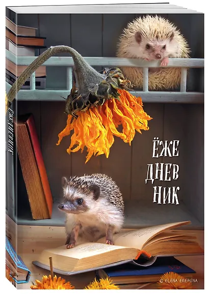 Ежедневник недат. А5 72л "Ёжедневник. Блокнот для людей и ежей (книги)" - фото 2