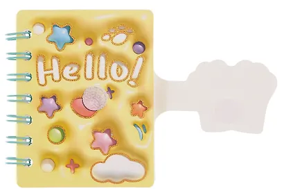 Записная книжка А7 80л лин. "Лапка" на липучке, ассорти - фото 3