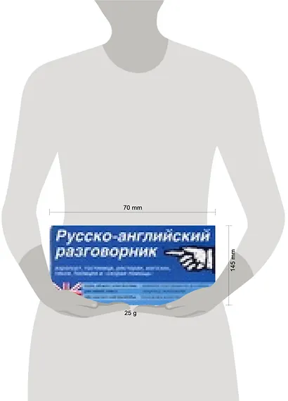 Русско-английский разговорник: Карточка - фото 2