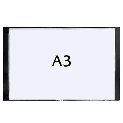 Папка для чертежей и рисунков А4 "Фри спирит" пластик, 20 ПВХ-файлов - фото 5