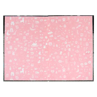 Дневничок для девочек А5 48л "Сделай мир ярче" 7БЦ, глянц.пленка, тиснение цв.фольгой, полноцв.блок, офсет 80г/м2 - фото 3