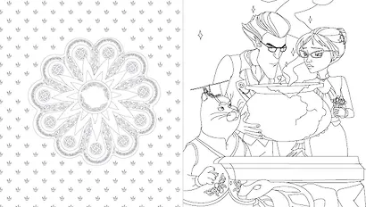 Я люблю раскрашивать. Царевны - фото 5