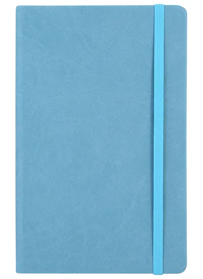 Книга для записей А5 96л тчк. "Joy Book. Грозовое небо" иск.кожа, тонир.блок, скругл.углы, ляссе, резинка, карман на задн.форзаце - фото 3