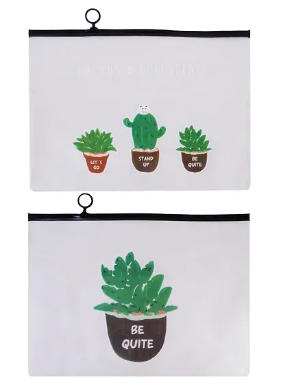 Папка на молнии А4 "I'm a cactus" - фото 3