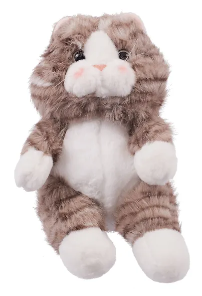 Мягкая игрушка «Котик полосатый серый», 22 см - фото 3