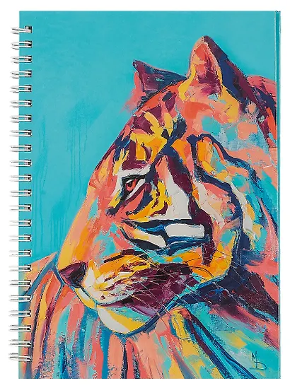 Тетрадь в линейку Listoff, "Тигр", А5, 100 листов - фото 1