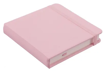 Скетчбук 12*12 80 листов, розовый, 140г/м2, слоновая кость, Yoi - фото 6