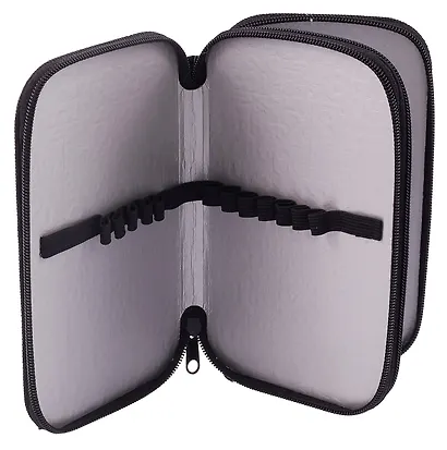 Пенал 2 отделения "Golden" 19*11 см - фото 3