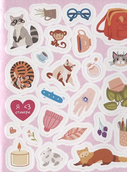 ДНЕВНИЧОК ДЛЯ ДЕВОЧЕК с наклейками - фото 5
