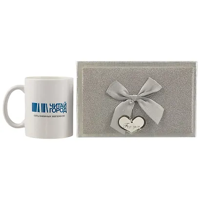 Подарочная коробка «Металлик серебро», средняя - фото 4