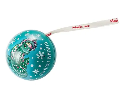 Шар Символ года c новогодним пожеланием (металл) (6,5) (92720) - фото 5