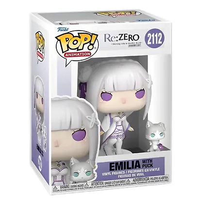Фигурка FUNKO POP&Buddy: Re:ZERO- Emilia w/Puck (FNK86515) - фото 1