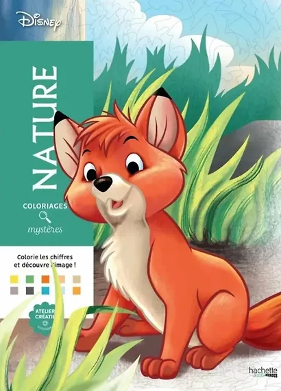 Coloriages mysteres Disney NATURE - фото 1