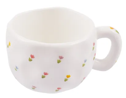 Кружка Цветочки (керамика) (320мл) (12-16187-202505-B13) - фото 6