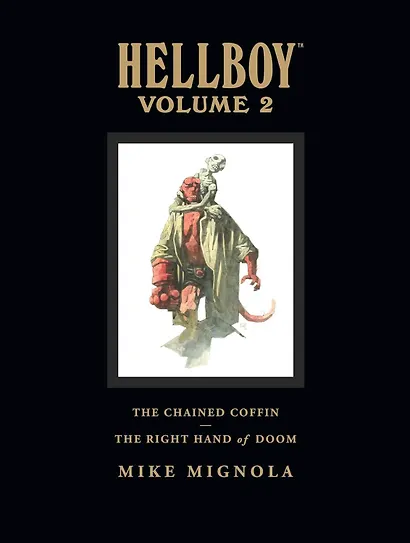 Hellboy Library Volume 2: The Chained Coffin and The Right Hand of Doom Хеллбой Том2: Закованный гроб и Правая рука судьбы / Книги на английском языке - фото 2