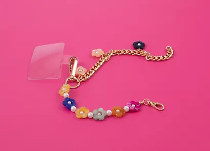 Шнурок-подвеска для телефона «Цветочки» - фото 5