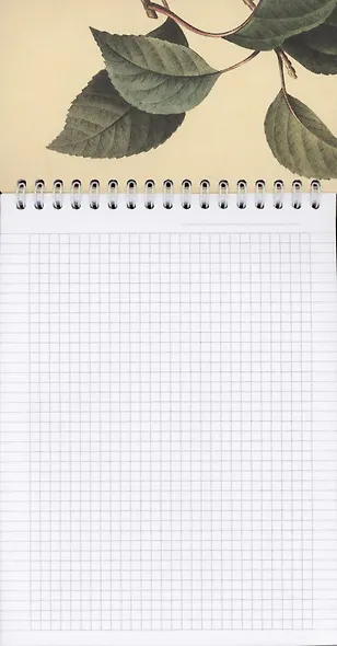 Блокнот А5 80 листов в клетку "Flora", розовый, спираль - фото 2