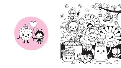 Я очень люблю раскрашивать kawaii - фото 3