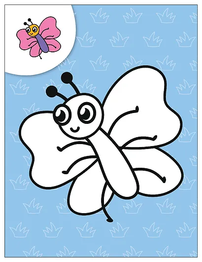 Раскраски для самых маленьких. Природа - фото 6