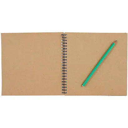 Скетчбук 195*195 40л для маркеров "Котики"  90г/м2, тв.обложка, гребень - фото 2