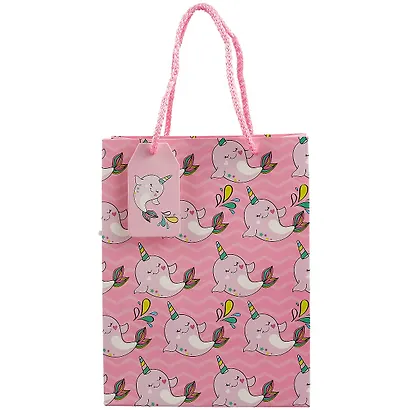 Пакет А5 23*18*10 Narwhals дет., бум.мат.ламинат, ассорти - фото 2