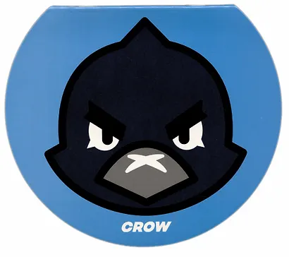 Блокнот 40 листов в клетку "Brawl Stars" фигурный, скрепка, в ассортименте - фото 3