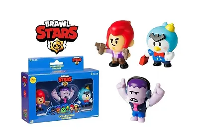 Коллекционная фигурка Brawl Stars, Кольт, Пайпер и Пэнни, (5см), (BRW2021C) - фото 1