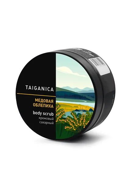 Скраб для тела сахарный Медовая облепиха (250мл) (Т81636) - фото 1