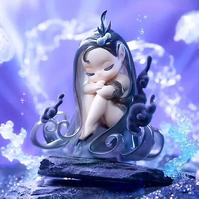 Коллекционная фигурка Sleep Sea Elves, 8см., 43887, Blind Box, 52 Toys, 15+ - фото 3