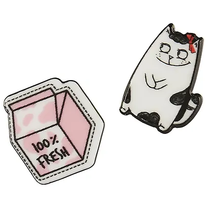 Набор значков Котейка (акрил) - фото 2