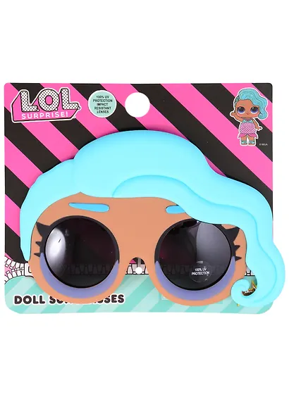 Детские солнцезащитные очки «Русалочка». 100% защита от ультрафиолета UV400. Ударопрочные линзы. Soft-touch пластик. - фото 1