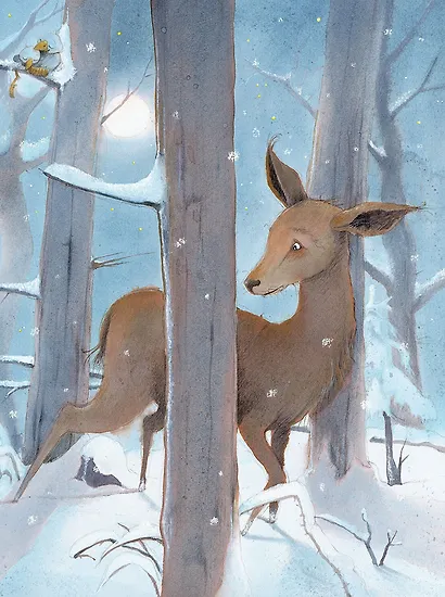 Новогоднее чудо олененка - фото 3