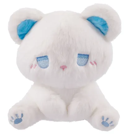 Мягкая игрушка «Котик сидит», белый, 20 см - фото 2