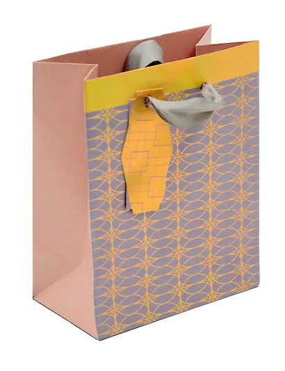 Пакет А6 14*11*6.5 "Принт Графический" нейтр., бум.мат.ламинат - фото 1