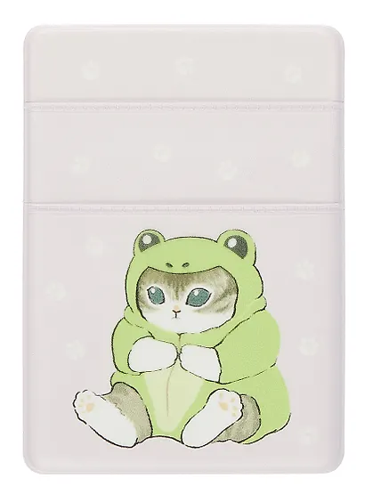 Чехол для карточек на телефон Kawaii Котик кигуруми (лягушка) - фото 3