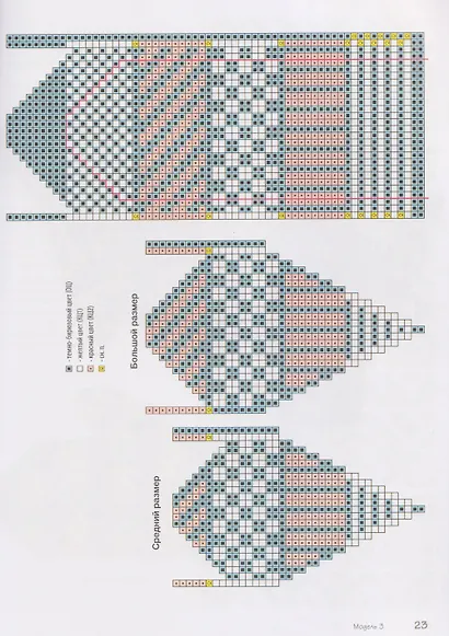 Варежки Русского Севера. 35 узоров со схемами вязания - фото 4