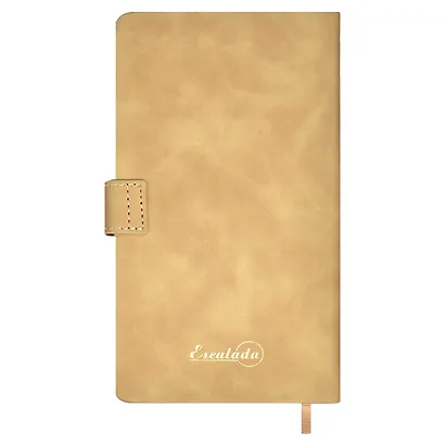 Ежедневник недат. А6+ 120л 110х190 "Бейбискин" бежевый, иск.кожа, тв.переплёт, тиснение фольгой, магнит.клапан, офсет, ляссе - фото 10