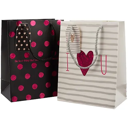 Пакет А5 23*18*10 Love Patern жен., бум.мат.ламинат, ассорти - фото 4