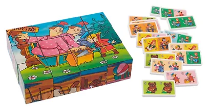 Игровой набор, Дрофа, Кубики, домино - фото 5