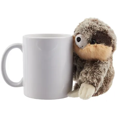 Мягкая игрушка Ленивец в крафт коробке (12-01568-S-67292) - фото 3