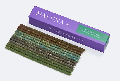 Набор магических свечей №37 Maluna (12шт) (Связь с родом,семьей и близкими) (2037) - фото 1