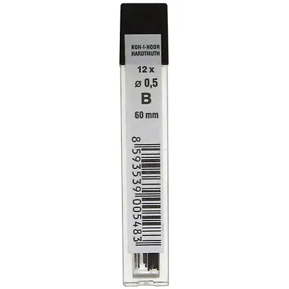 Грифели 0,5 мм В, Koh-i-Noor - фото 1