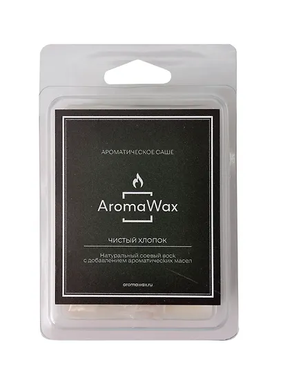 Ароматическое саше (кубики) Чистый хлопок (90г) (11х7) (150617750) (AromaWax) - фото 1