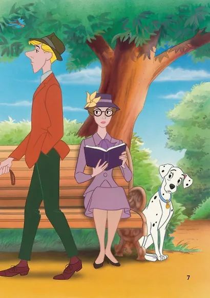 101 далматинец. Пятнистая история. Книга для чтения с цветными картинками - фото 9